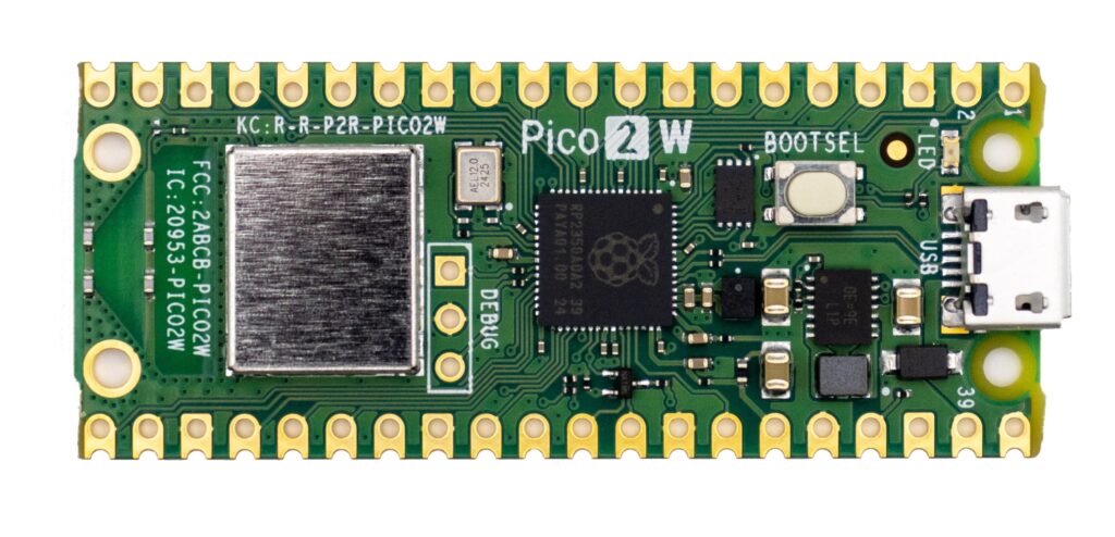 Raspberry Pi Pico 2 W 本体(正面)