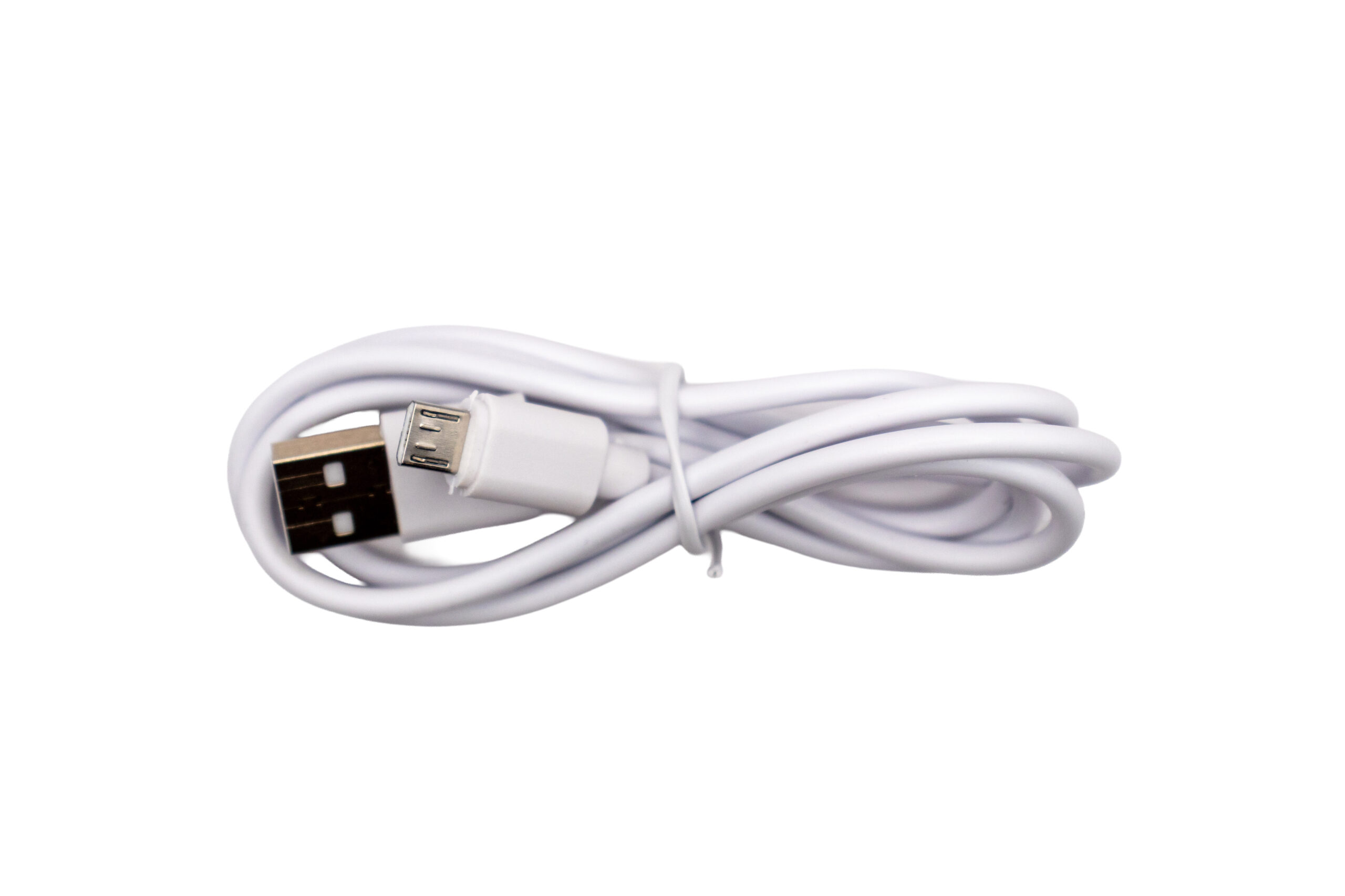 同梱USBケーブル(USB-A / micro-B、白色、1m)