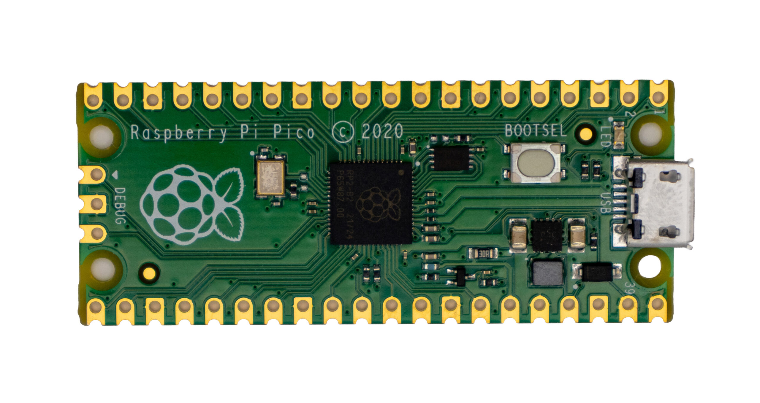 Raspberry Pi Pico 本体(正面)